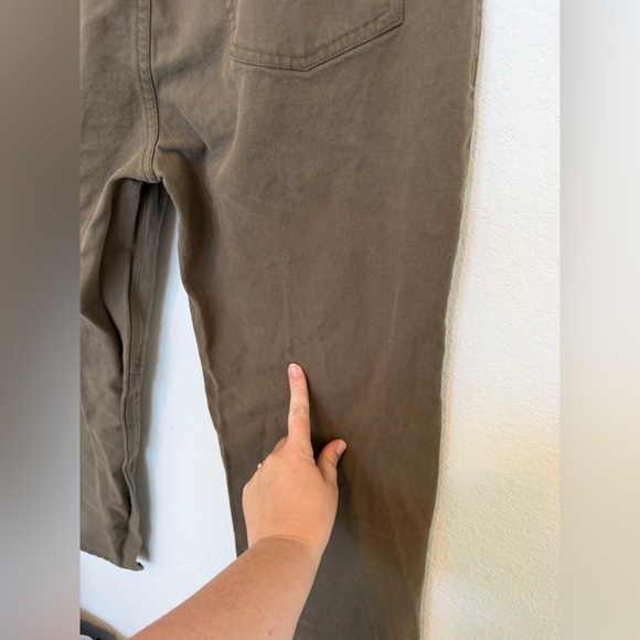 Rowan Merilee 5 Pocket Canvas Pant in Brown size 28 - Picture 8 of 10